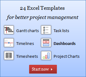 Project Management Templates - for Excel
